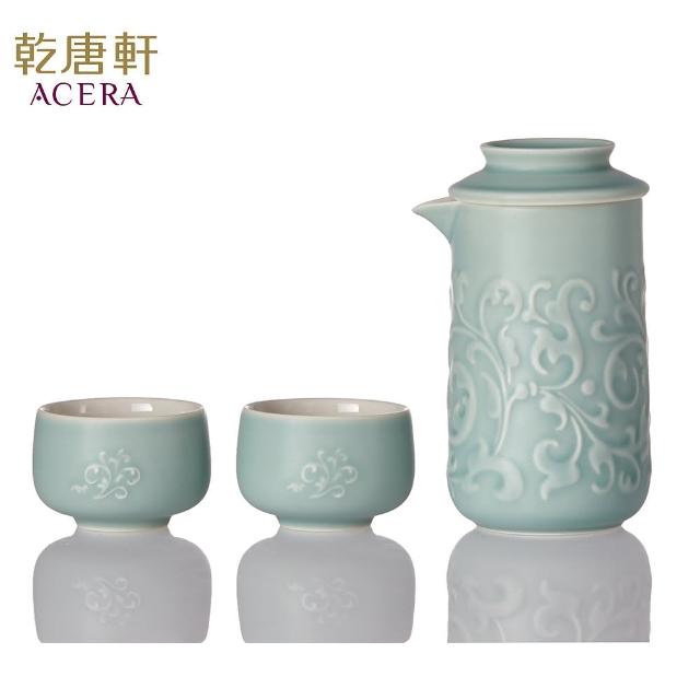 【乾唐軒】繁華盛世陶瓷泡茶器(一壺+二杯 / 4色 / 交換禮物)