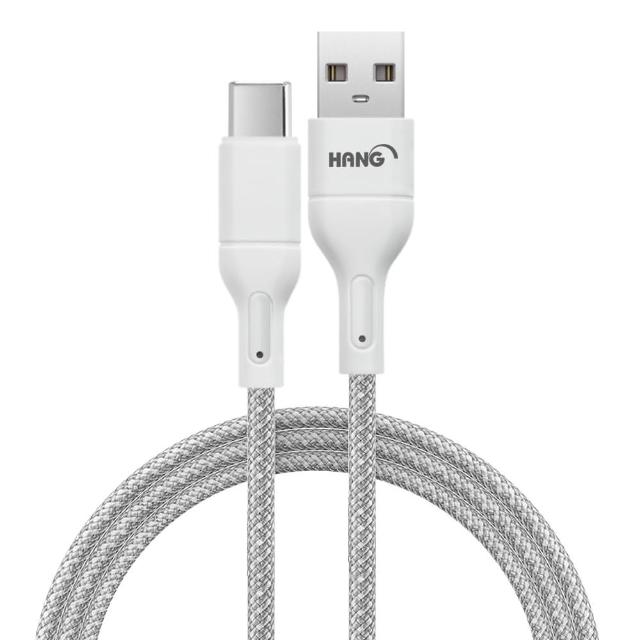 【HANG】R18 高密編織 Type-C USB 3.4A快充充電線100cm-2入