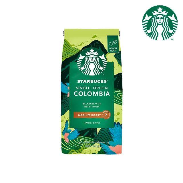 【STARBUCKS 星巴克】精選咖啡豆200g/包 (派克市場/黃金烘焙/哥倫比亞)