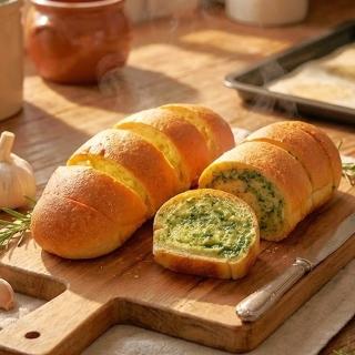 【聖瑪莉】蒜泥厲害、奶酥厲害 3入 X2袋(聖瑪莉/麵包/大蒜/奶油/點心)