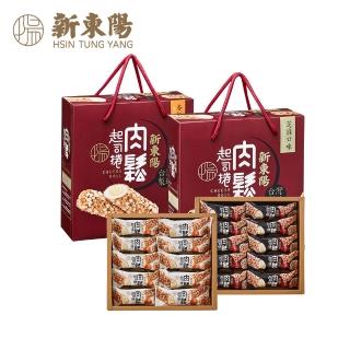 【新東陽】肉鬆起司捲禮盒300g(芝麻/杏仁)/伴手禮/送禮/年節禮盒