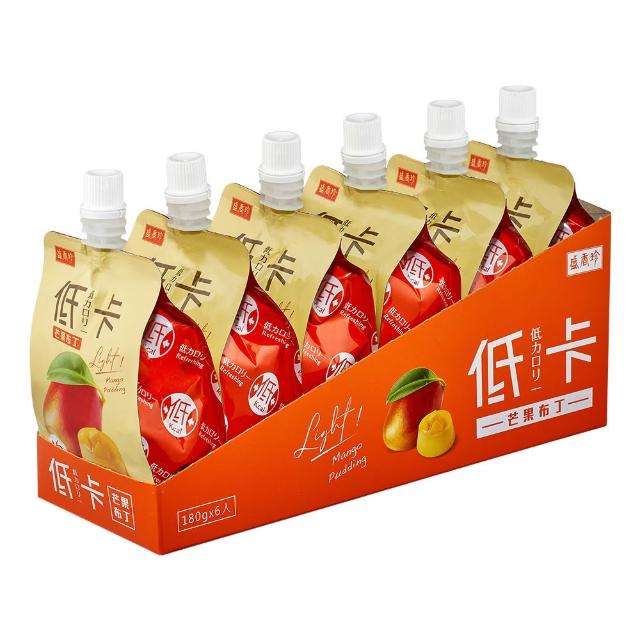 【盛香珍】Energy Time機能飲/零卡蒟蒻/低卡蒟蒻-180gX6包入(口味任選) 果凍飲 果凍包 隨身果凍 低卡果凍