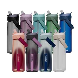 【CAMELBAK】750ml Flip Straw多水吸管水瓶RENEW(台灣代理公司貨/吸嘴設計/防漏瓶蓋及防塵蓋)