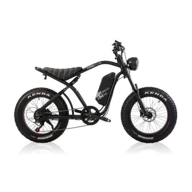 【CyberCycle】Rhino犀牛-高階版 120KM 高續航胖胎車(48V 15AH/越野電輔車)