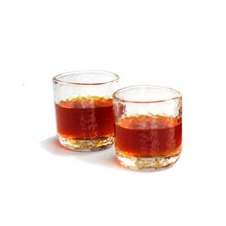 【TIMEMORE 泰摩】泰摩咖啡 錘紋杯一對(耐熱玻璃杯 咖啡杯 茶杯 酒杯 威士忌杯 聞香杯)