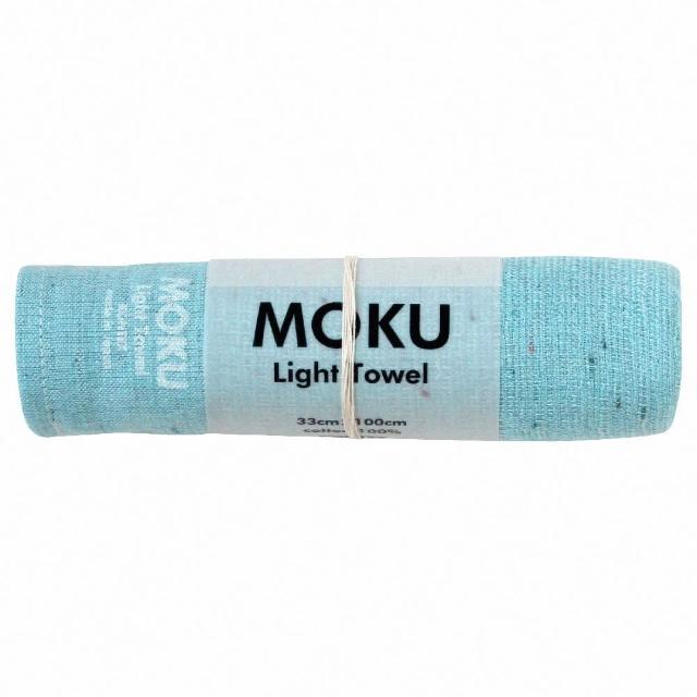 【KONTEX】原廠正貨 100%日本製 MOKU 系列輕薄透氣速乾吸水長毛巾 運動毛巾 2入(露營/擦髮巾/包頭巾)