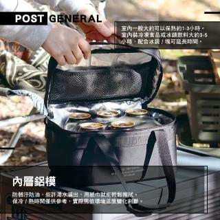 【POST GENERAL】戰術立體保溫保冷袋(餐袋 便當袋 收納袋 野餐袋 戶外 露營 逐露天下)