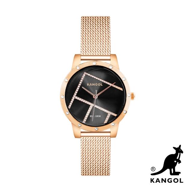 【KANGOL】英國袋鼠 最新優雅晶鑽錶/手錶/腕錶(多款任選)