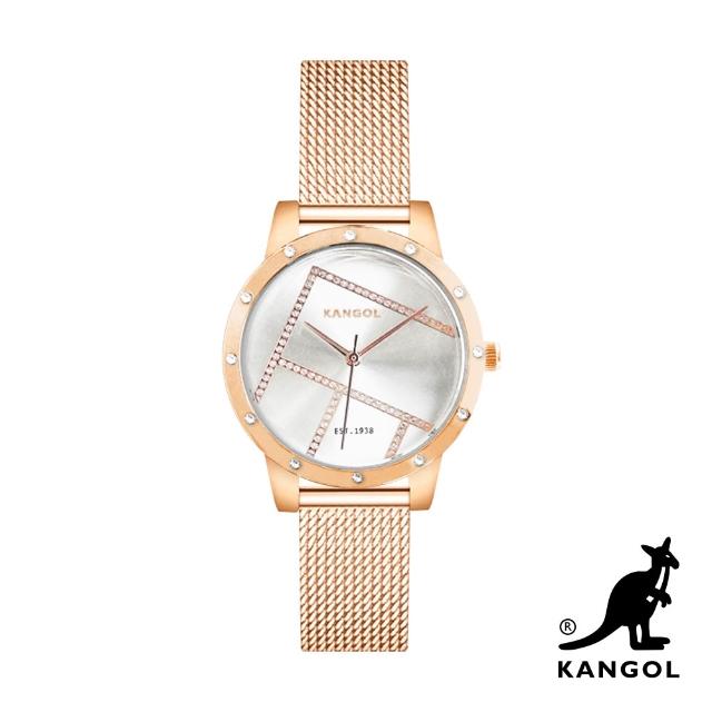 【KANGOL】英國袋鼠 最新優雅晶鑽錶/手錶/腕錶(多款任選)