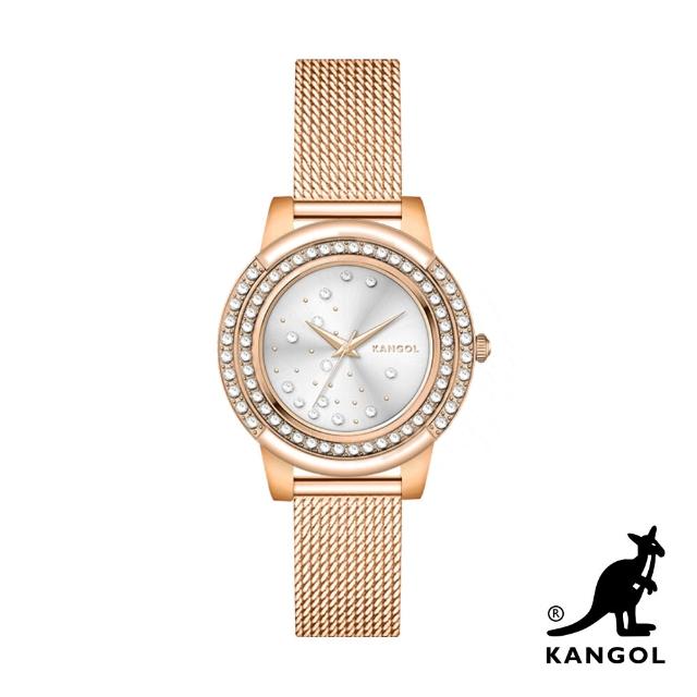 【KANGOL】英國袋鼠 最新優雅晶鑽錶/手錶/腕錶(多款任選)