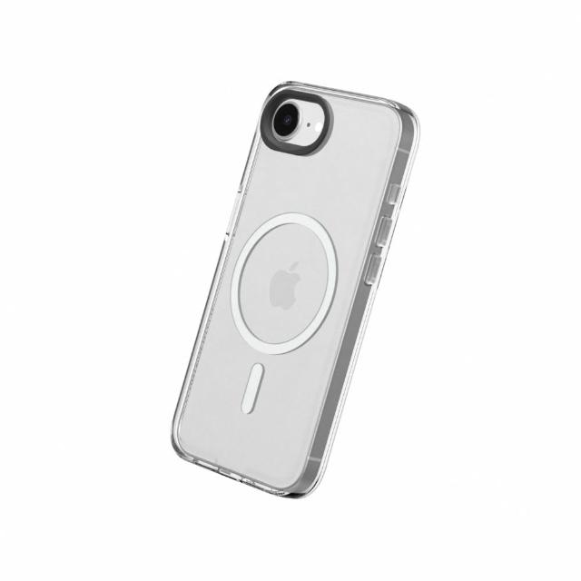 【RHINOSHIELD 犀牛盾】iPhone 全系列 Clear MagSafe兼容 抗黃化透明防摔磁吸手機殼(相機鍵按鈕/開孔版)