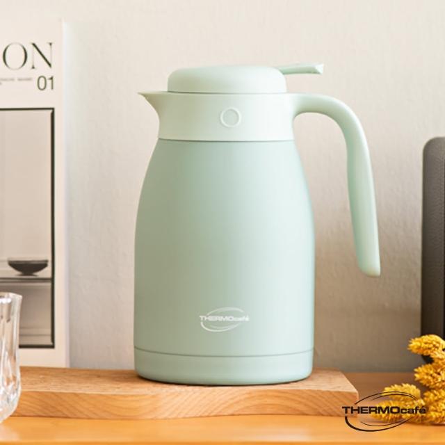 【THERMOcafe 凱菲】不鏽鋼真空保溫壺1500ml(TCTP-1500)