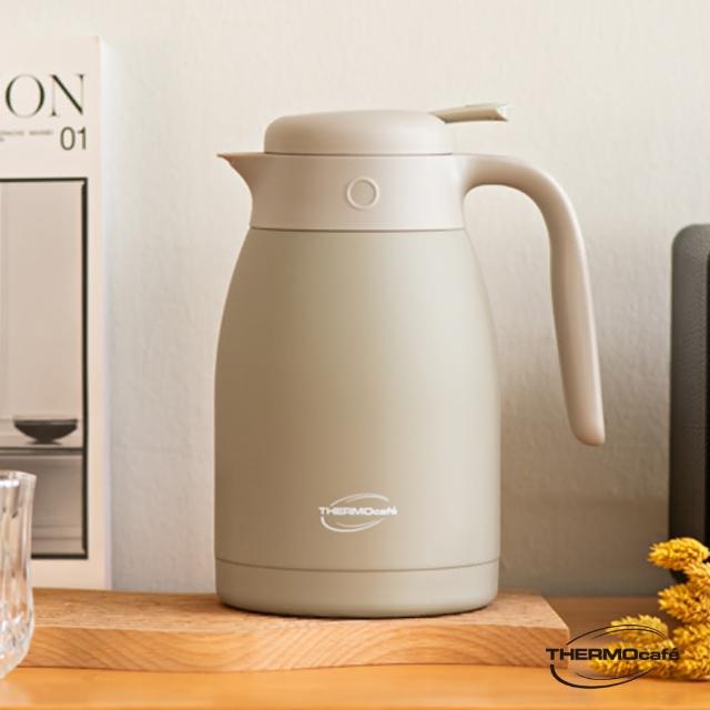 【THERMOcafe 凱菲】不鏽鋼真空保溫壺1500ml(TCTP-1500)