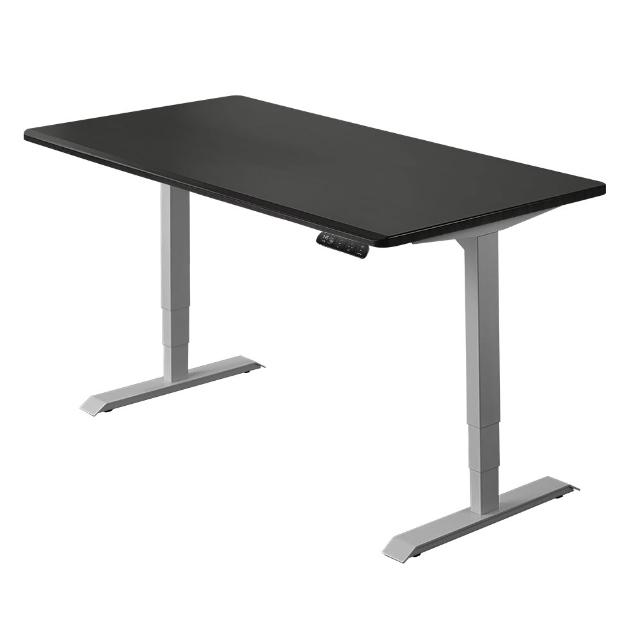 【FUNTE】Prime 4 旗艦款電動升降桌/三節式+ 150x60cm 四方桌板 八色可選(辦公桌 電腦桌 工作桌 書桌)
