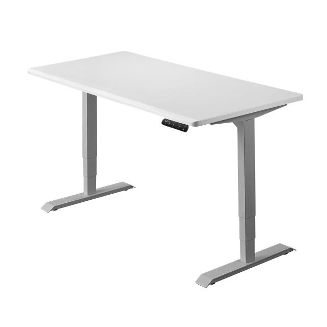 【FUNTE】Prime 4 旗艦款電動升降桌/三節式+ 150x60cm 四方桌板 八色可選(辦公桌 電腦桌 工作桌 書桌)