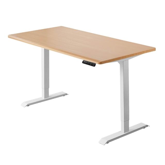 【FUNTE】Prime 4 旗艦款電動升降桌/二節式+ 150x60cm 四方桌板 八色可選(辦公桌 電腦桌 工作桌)