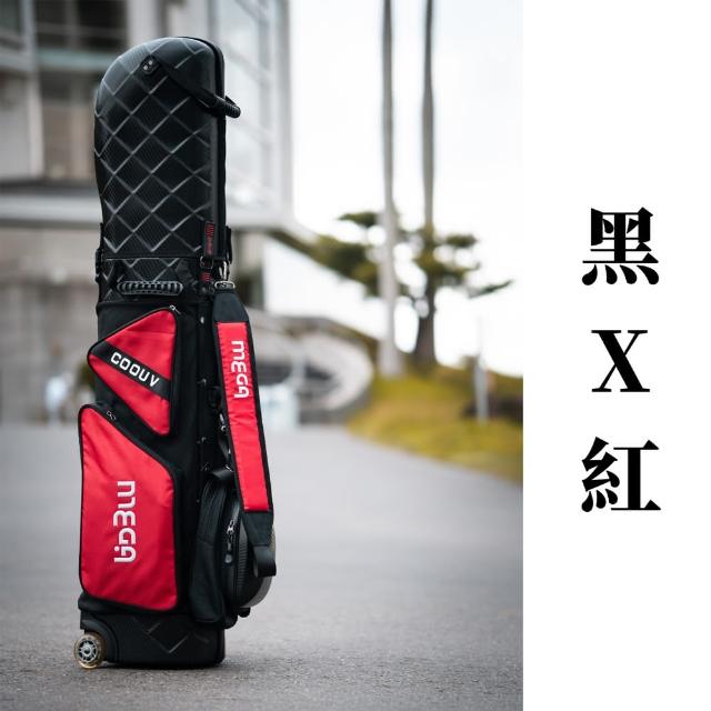 【MEGA GOLF】PRO鐵甲武士硬殼球袋 #9239(硬殼球袋 旅行球袋 高爾夫球袋)
