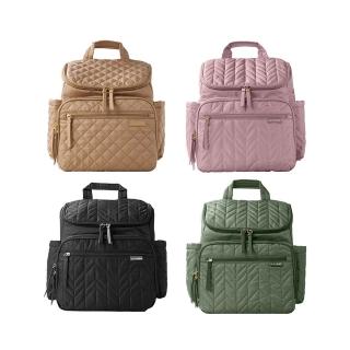 【Skip Hop】官方總代理 Forma菱格紋多功能媽媽包(附尿布墊 超輕量媽媽包 待產包 後背包)