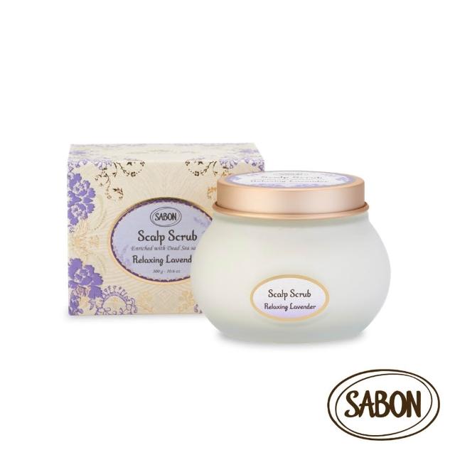 【SABON】官方直營 淨化髮肌組(死海鹽頭皮磨砂膏300g+沁檸薄荷溫和淨化洗髮乳200ml)