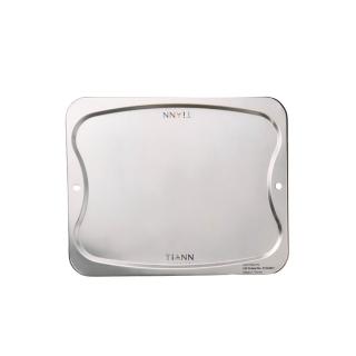 【TiANN 鈦安】專利萬用鈦砧板 中款-28x23公分(砧盤/沾板/切菜板/烘焙烤盤/露營餐盤)