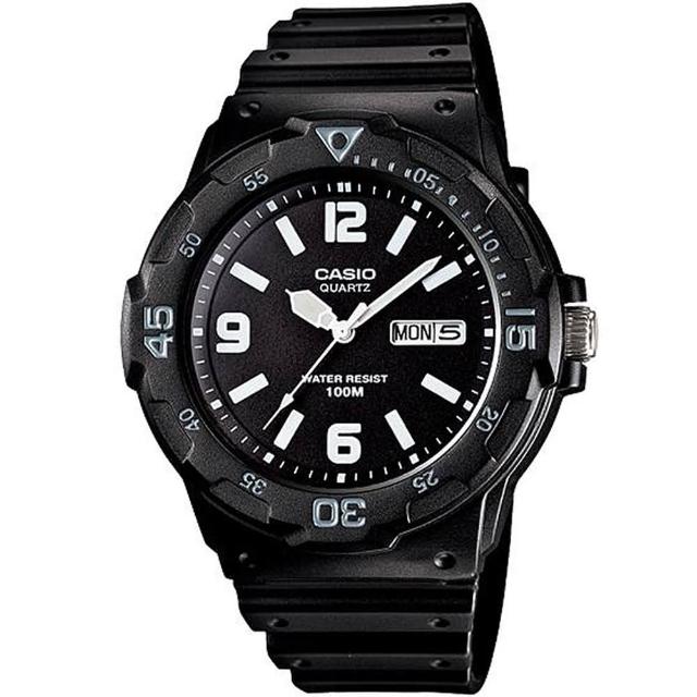 【CASIO 卡西歐】潛水風格輕巧運動手錶-11款可選 情人節 送禮(MRW-200H系列)