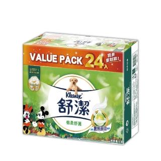 【Kleenex 舒潔】迪士尼雙層抽取式衛生紙(100抽x24包)