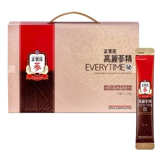 即期品【正官庄】高麗蔘精EVERYTIME 秘20入/盒