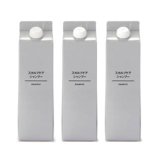【MUJI 無印良品】MUJI頭皮護理洗髮精/600ml(3入組)