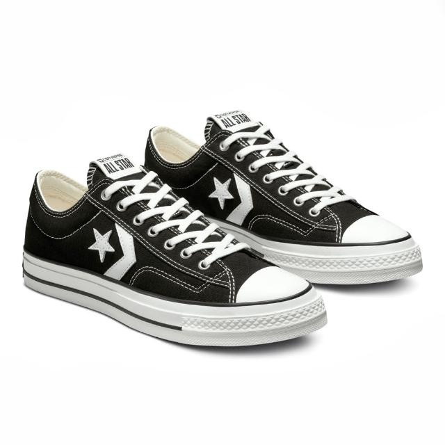 【CONVERSE品牌旗艦店】STAR PLAYER 76 低筒 休閒鞋 男鞋 女鞋 黑 白(A01607C&A01608C)