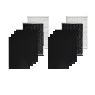 【PUREBURG】適用Gplus Pro 600雙側進風空氣清淨 副廠濾網組(完整更換2入組)