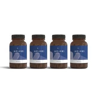 【De Chuang 德創生技】純粹好眠GABA膠囊 4入組(醫師共同研發 專利足量GABA 芝麻素與甘胺酸鎂)