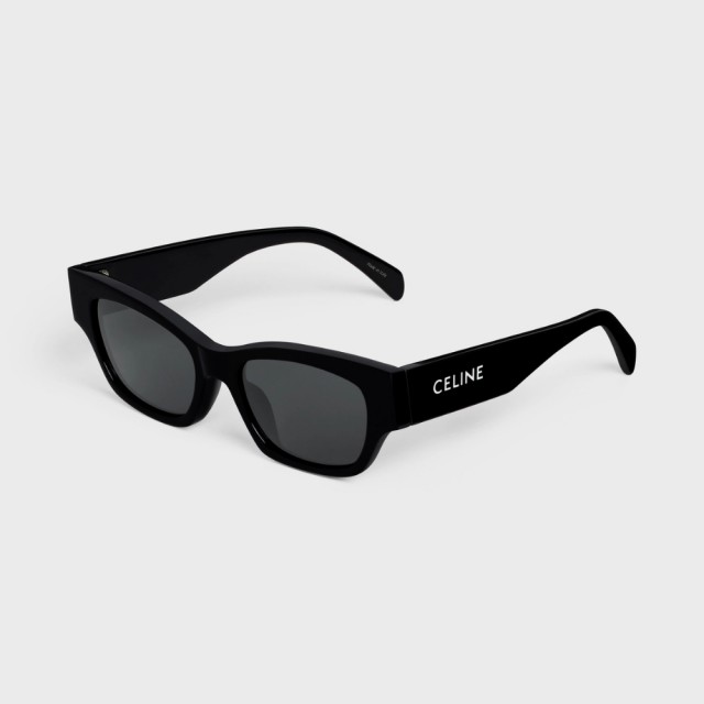【CELINE】小紅書火爆款 膠框抗UV太陽眼鏡組合(CL40198F 黑色、白色；CL40197U 黑色)
