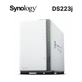 【Synology 群暉科技】DS223j 2Bay NAS 網路儲存伺服器