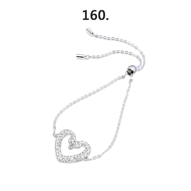 【SWAROVSKI 施華洛世奇】璀璨水晶項鍊/耳環/手鍊 (多款任選)｜七夕情人節 送禮