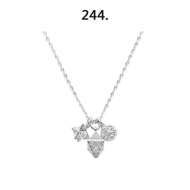 【SWAROVSKI 施華洛世奇】璀璨水晶項鍊/耳環/手鍊 (多款任選)｜七夕情人節 送禮