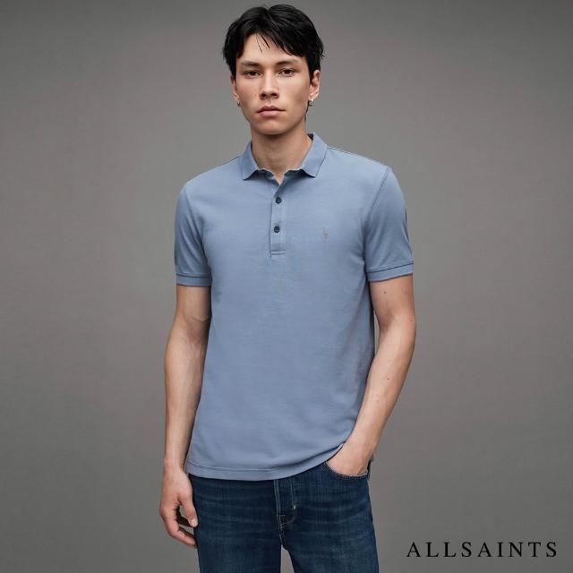 【ALLSAINTS】REFORM公羊頭骨純棉短袖POLO衫 -多色任選(修身版型)
