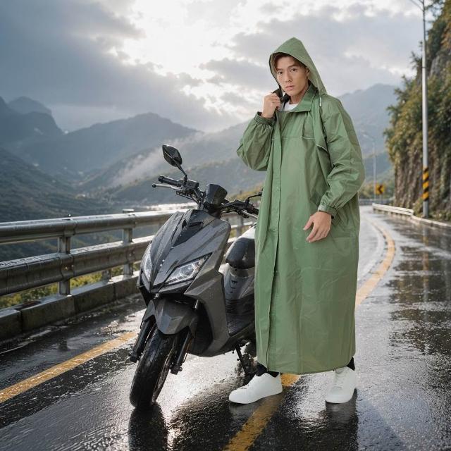 【雨傘王】BigRed 包輕天 一件式 雨衣 超輕量 590g 機車雨衣 快速穿脫 反光條(超值款無維修)