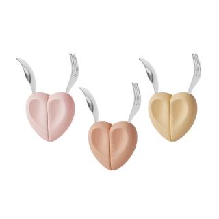 【MOYUUM】韓國 304不鏽鋼愛心湯叉組(多款可選)