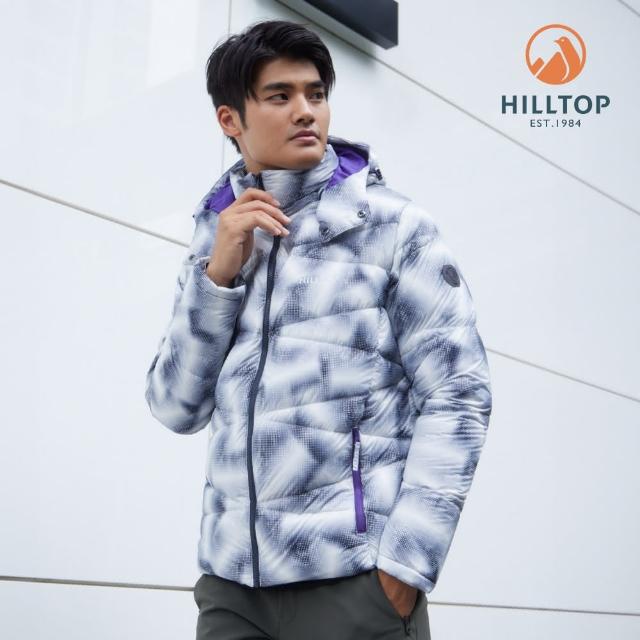 【Hilltop 山頂鳥】獨家特談-男女款 保暖蓄熱羽絨短大衣(男女多款任選/立領/戶外)