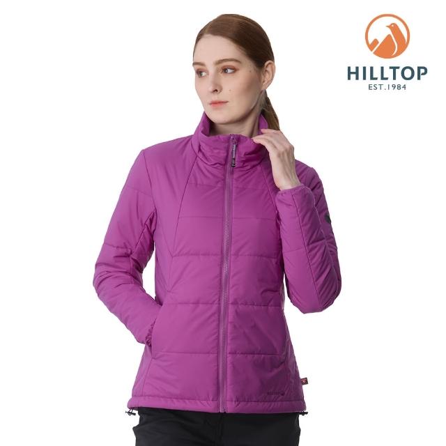 【Hilltop 山頂鳥】獨家特談-男女款 保暖蓄熱羽絨短大衣(男女多款任選/立領/戶外)