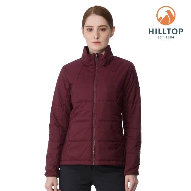 【Hilltop 山頂鳥】獨家特談-男女款 保暖蓄熱羽絨短大衣(男女多款任選/立領/戶外)