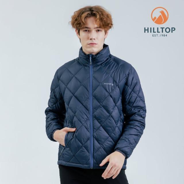 【Hilltop 山頂鳥】獨家特談-男女款 保暖羽絨短大衣(男女多款任選/立領)