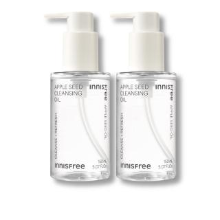 【innisfree】蘋果籽深層卸妝油 150ml(共300ml/2入組)