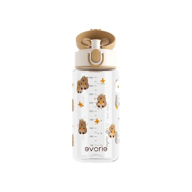 【Evorie】Tritan兒童水杯380ml 直飲 / 吸管杯(幼兒水杯 兒童水壺 幼稚園水壺)