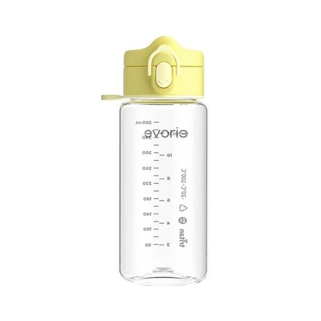 【Evorie】Tritan兒童水杯380ml 直飲 / 吸管杯(幼兒水杯 兒童水壺 幼稚園水壺)