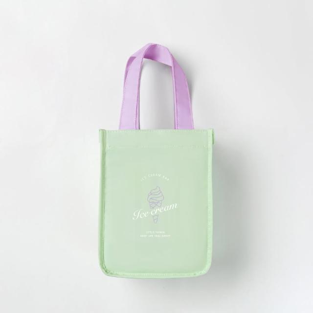 【Oolab 良杯製所】冰淇淋甜心撞色輕量提袋(手提袋)
