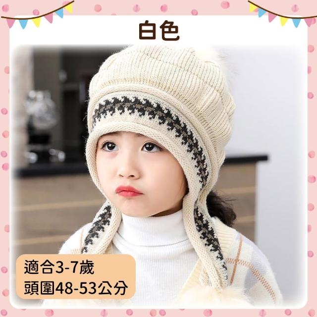 【OhBabyLying】保暖兒童帽(秋冬保暖出門必備/兒童套頭帽/保暖帽/幼兒/兒童帽/耳朵保暖/防風護耳/3-7歲)