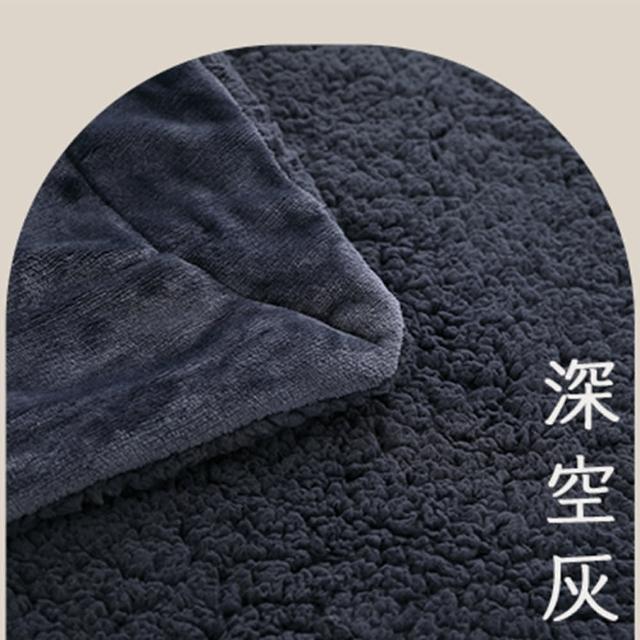 【ISHUR 伊舒爾】買1送1 法蘭絨羊羔絨暖暖被毯禮盒(150x200cm/毛毯/毯子/四季毯/送禮首選/尾牙/春酒/禮品/