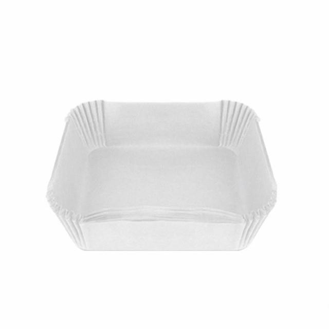 【WE CHAMP】氣炸鍋專用烘焙紙20CM-100入(氣炸鍋專用紙 烤箱紙 吸油紙 烘焙紙盤 氣炸鍋墊 廚房 紙盤)