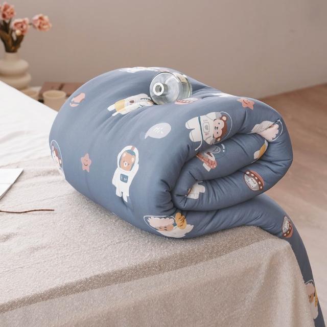 【BUHO 布歐】韓系絲滑綿綿奶泡被2.5kg-雙人6x7尺/棉被/四季被(多款任選)